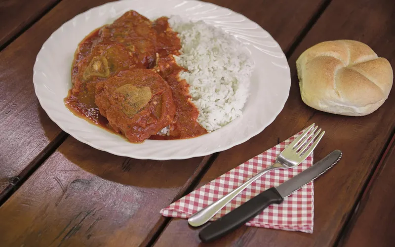 Ossobuco mit Reis