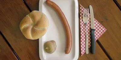 Meraner mit Brot